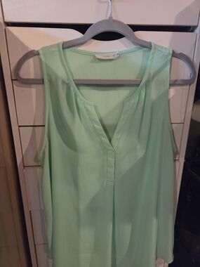 Lush Mint Green Sleeveless Top Xl
